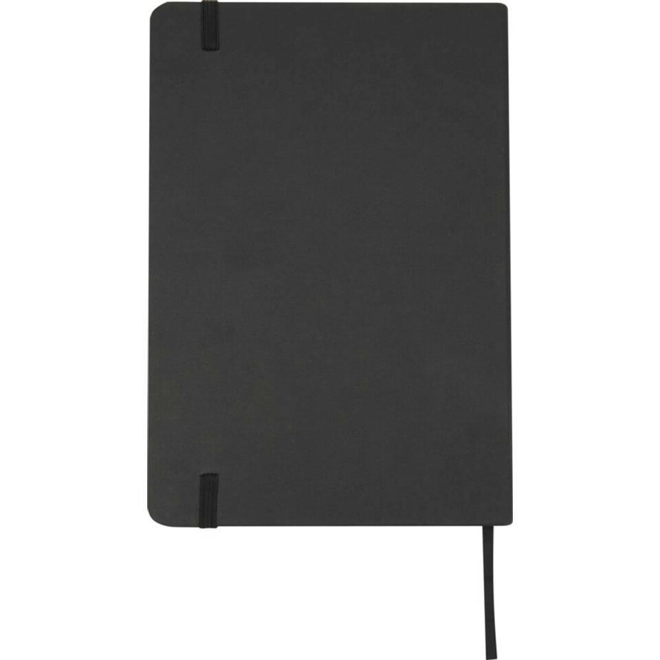 image 1 of Holm Hard Cover Stone Paper A5 Notebook - Solid Black - One Size