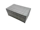 image 3 of Fimous Rattan Garden Furniture Dining Set 9-seater Patio Coffee Table Sofa Set with 2 Small Stools 2 Side Tables Dark Grey Mixed