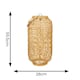 image 3 of ValueLights Solar Powered Outdoor Natural Rope Lantern Garden Light Floor Lamp