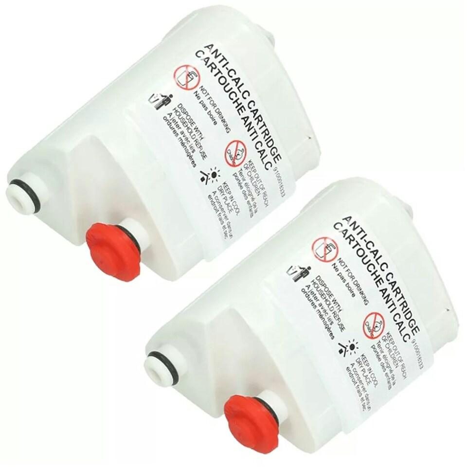 image 1 of SPARES2GO Anti-Calc Filter Cartridges compatible with Rowenta VR7 Steam Iron (Pack of 2)