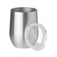 image 1 of MidOcean Chin Chin Double Wall 300ml Mug - Matt Silver - One Size