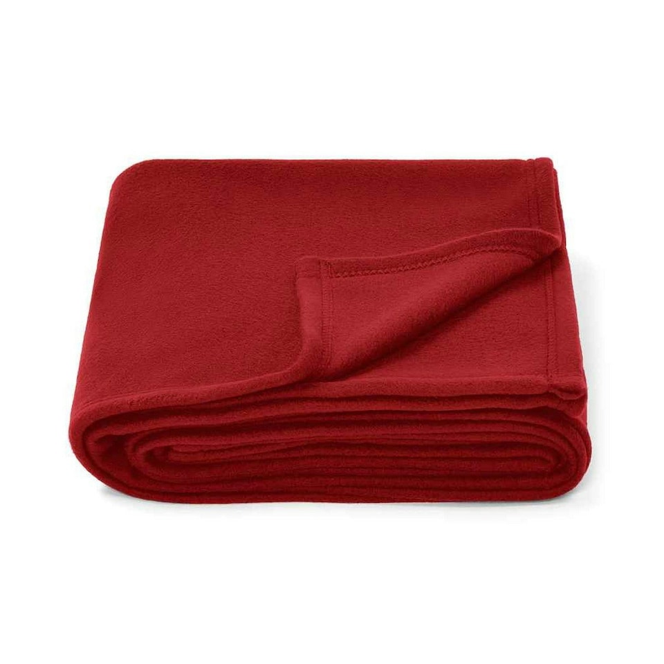 Brand Lab Polar Fleece Blanket - Red - One Size