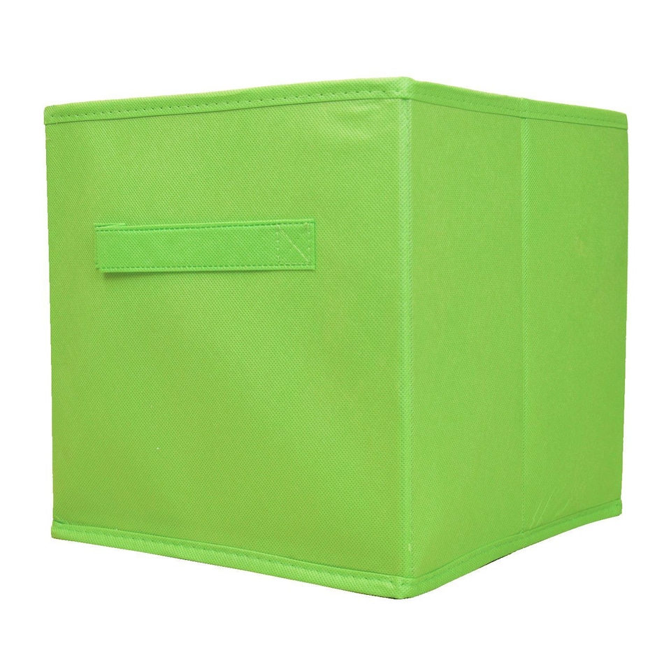 image 1 of Folding Storage Cube Space Saver Home Bedroom Under Bed Playroom Toys Pack of 4