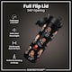 image 4 of Leak Proof Slim Water Bottle, BPA Free, NFL, 500ml (18oz) | Black | NFLPA Quarterbacks | One Size