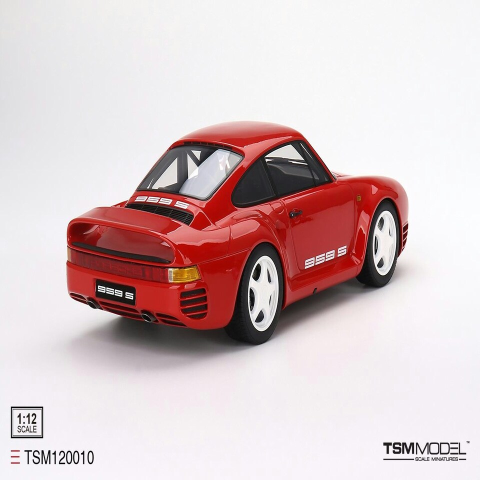 image 1 of Porsche 959 Sport Guards Red 1:12 Scale TSM TSM120010