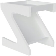 Naples Z Side Table White