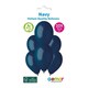image 3 of Navy Dark Blue Bio Latex Balloons 33cm / 13 in - Pack of 10