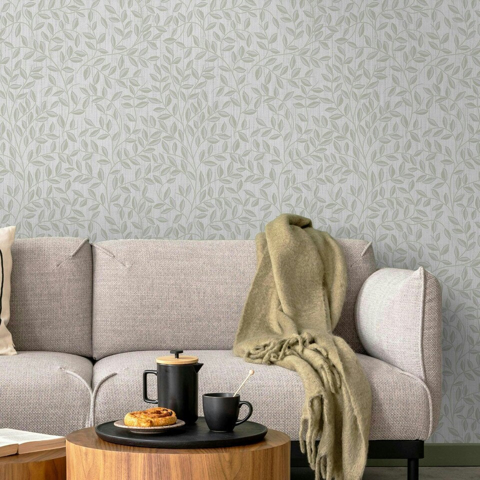 image 1 of Superfresco Willow Leaf Sage Wallpaper Green | Sage