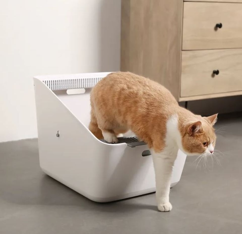 image 1 of Petkit Pura Cat Litter Tray With Pura Air