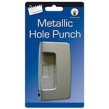 Just Stationery 2 Hole Metallic Punch