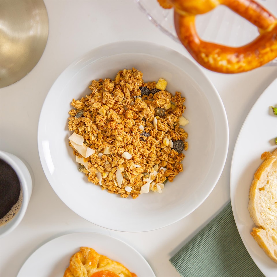 image 1 of Argon Tableware Classic White Cereal Bowls - 18cm - Pack of 6 | White | White