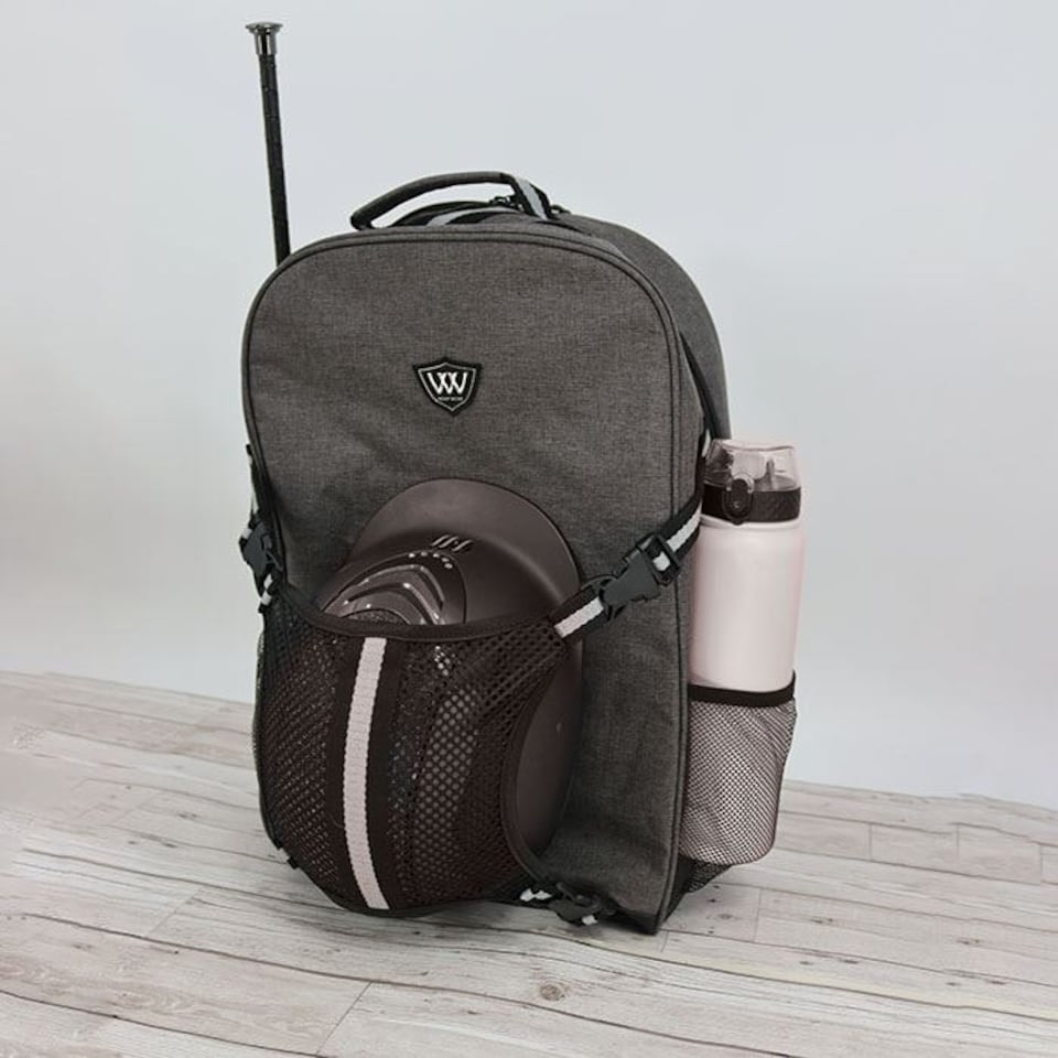 Woof Wear Riders Backpack Black | Size: Large
Colour: Grey/Black
