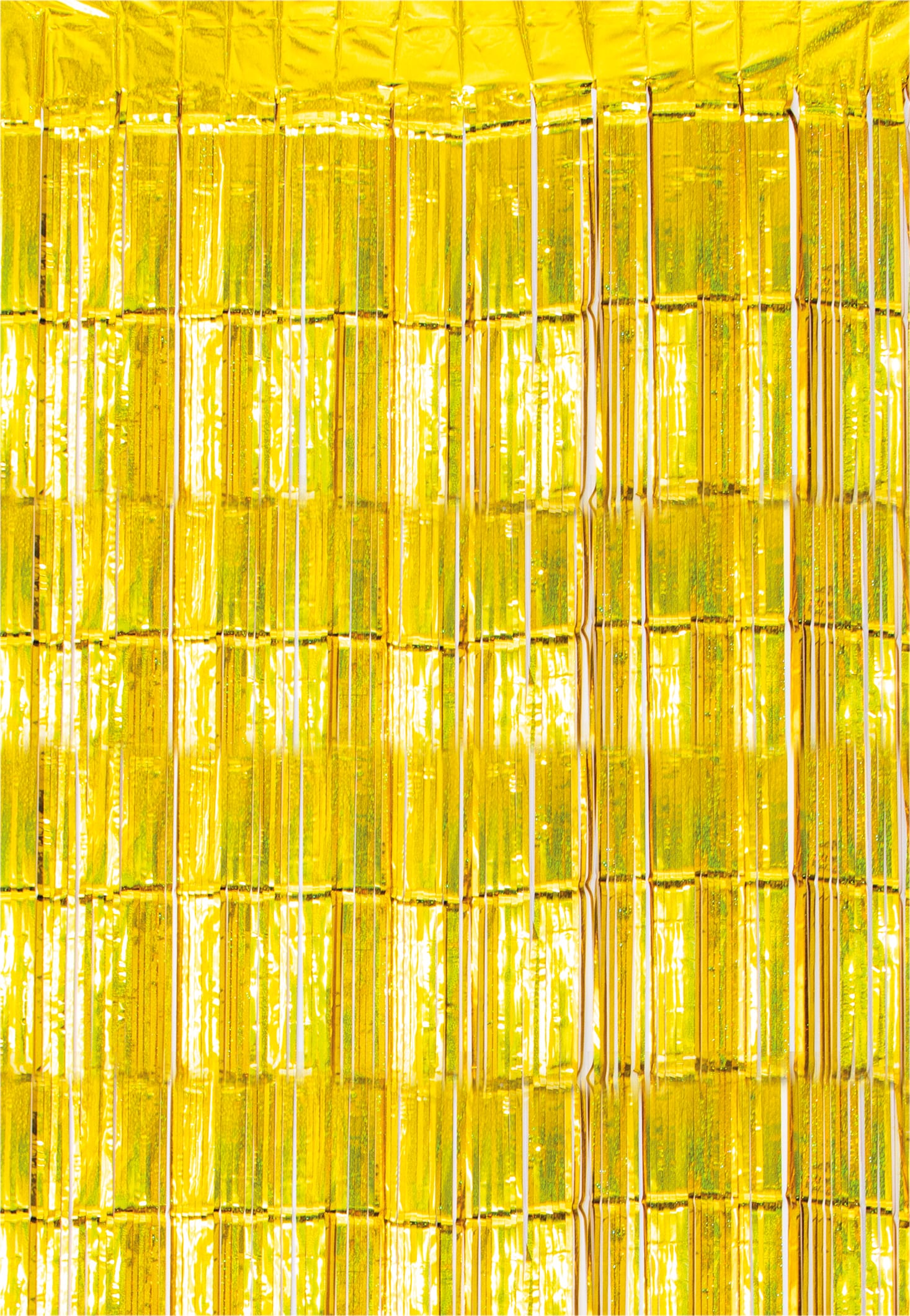 Netagon Shimmer Tinsel Curtain 2M x 1M Gold