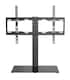 image 4 of Table top TV-Stand in black, adjustable | Black | Black | One Size | 269