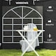 image 5 of Outsunny 3x3(m) or 3x6m Pop Up Gazebo Side Panels Replacement, 2 Pack, Black