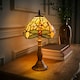 image 2 of ValueLights Tiffany Multicolour Table Lamp