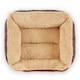 image 3 of Fleece Dog Bed - Washable - Bunty Deluxe Brown | S