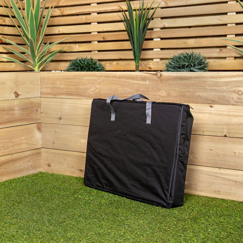 image 1 of 60cm Portable Foldable Camping Table / Cabinet in Black