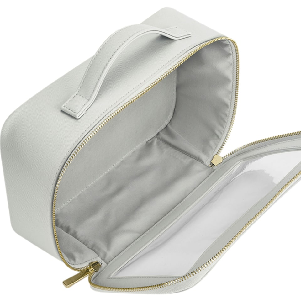 image 1 of Bagbase Boutique Clear Toiletry Bag - Soft Grey - One Size