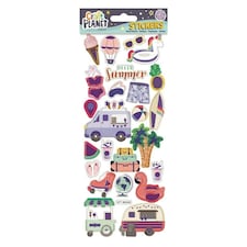 Fun Stickers - Hello Summer - Craft Planet