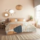 image 1 of Cosmo Living Sunset Abstract Duvet Set - Natural - Super King