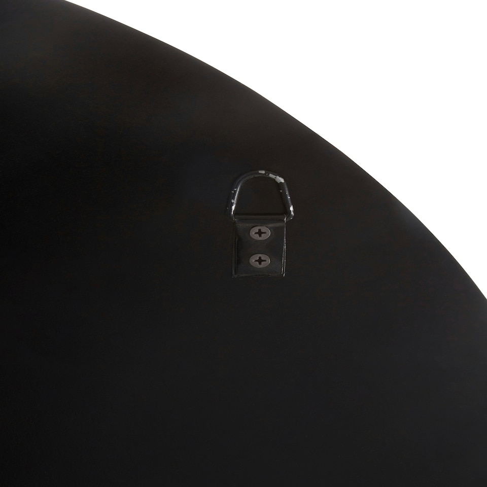 image 1 of Interiors by Premier Round And Effect Wall Mirror Grey