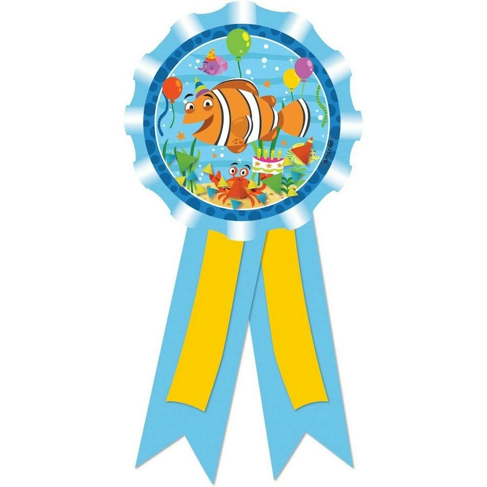 Amscan Ocean Buddies Marine Animals Party Favours - Blue/Multicoloured - One Size