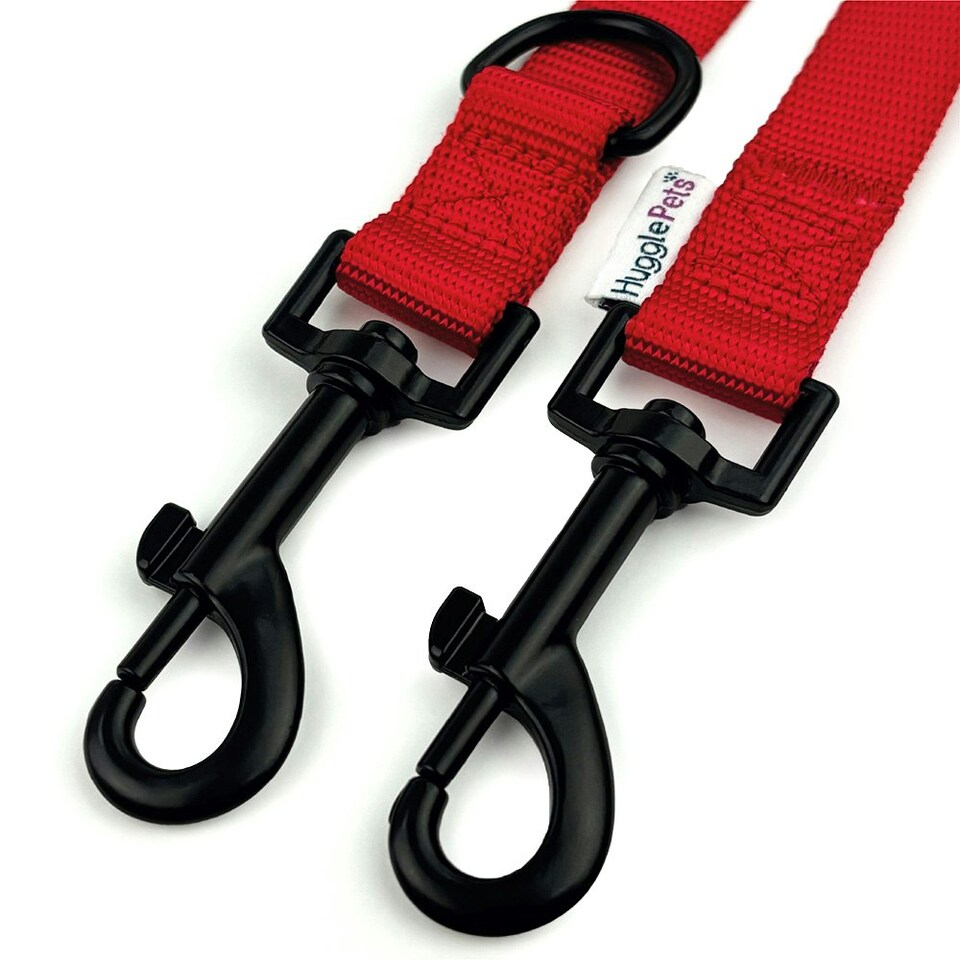 image 1 of HugglePets 10 in 1 Dog Training Lead - 200 x 1.9cm Red