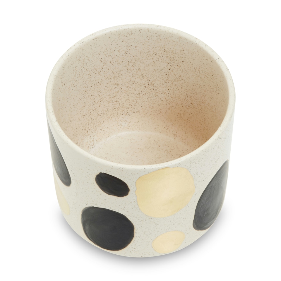 image 1 of Interiors by Premier Small Garden Pot, Ceramic Planter for Indoor Plants & Home Décor, Indoor Plants Pot, Small Indoor Flower Pot Multi