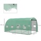 image 3 of Outsunny Polytunnel Green House with Sprinkler System, Wide Door, 4 x 3(m)