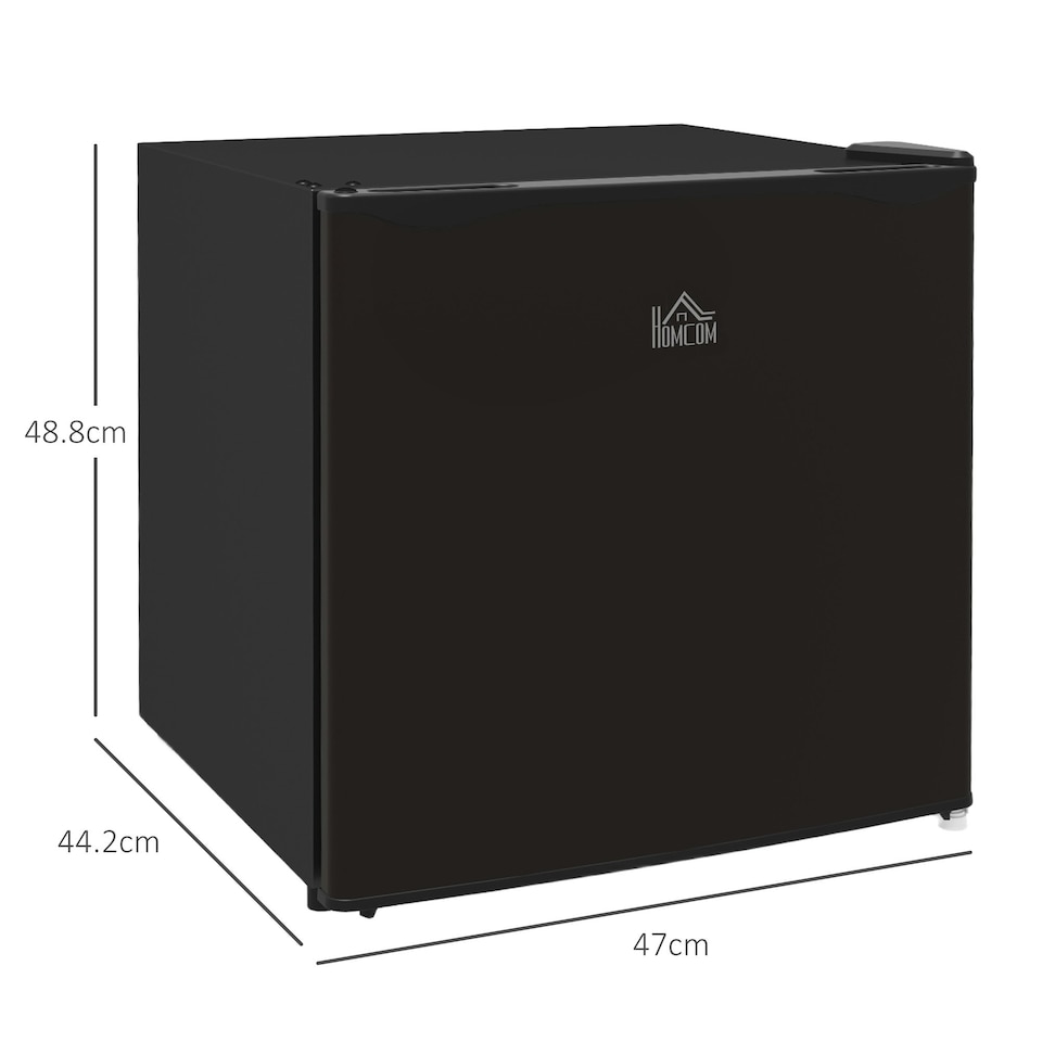image 1 of HOMCOM 35L Tabletop Freezer with Adjustable Temperature Wire Shelf Black