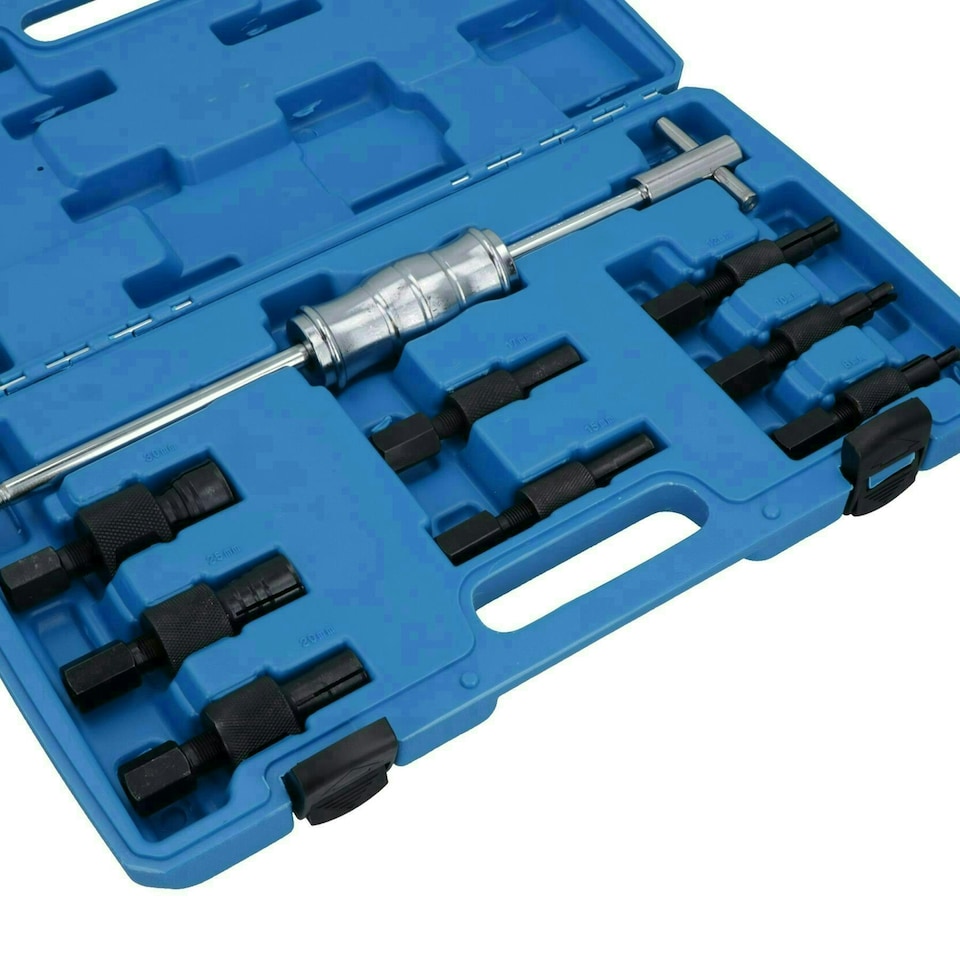 image 1 of Inner Internal Bearing Puller Remover Slide Hammer Set 8-32mm 9pc Blind Hole