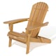 image 1 of Rowlinson Sandwon Folding Adirondack Chair | Multi | Natural