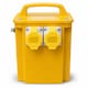 image 1 of 3.3KVA Site Transformer 110V Twin Outlet 16 AMP KVA 3.3 | Yellow