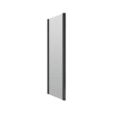 Balterley Ruwa Shower Side Panel Glass | Black | Matt Black | 1