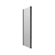 image 1 of Balterley Ruwa Shower Side Panel Glass | Black | Matt Black | 1