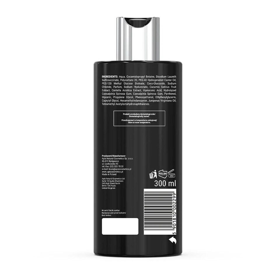 image 1 of Apis Hydra Force Moisturising Shower Gel for Men | 300ml
