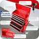 image 4 of Tool Chest - 8 drawers, 4 wheels, multiple layouts, lockable Red