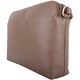 image 3 of Genuine Soft Leather Crossbody Shoulder Handbag with Adjustable Strap Brown | Toffee