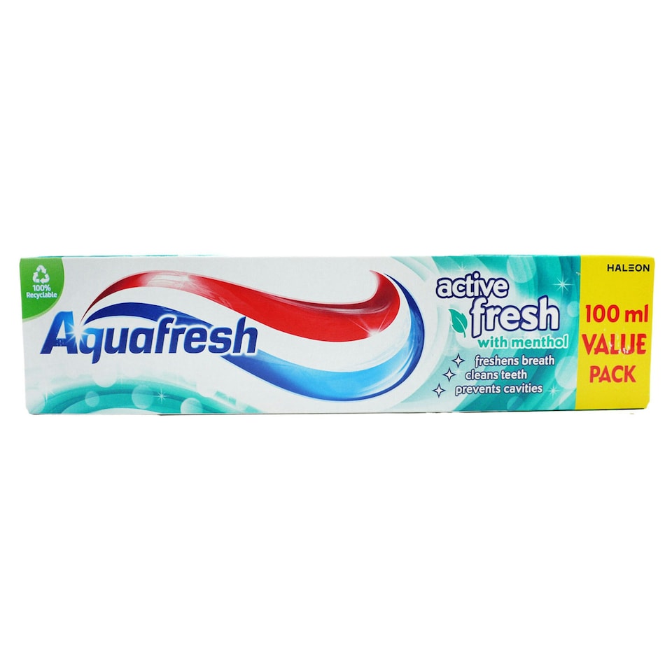 image 1 of Aquafresh Toothpaste Active Fresh