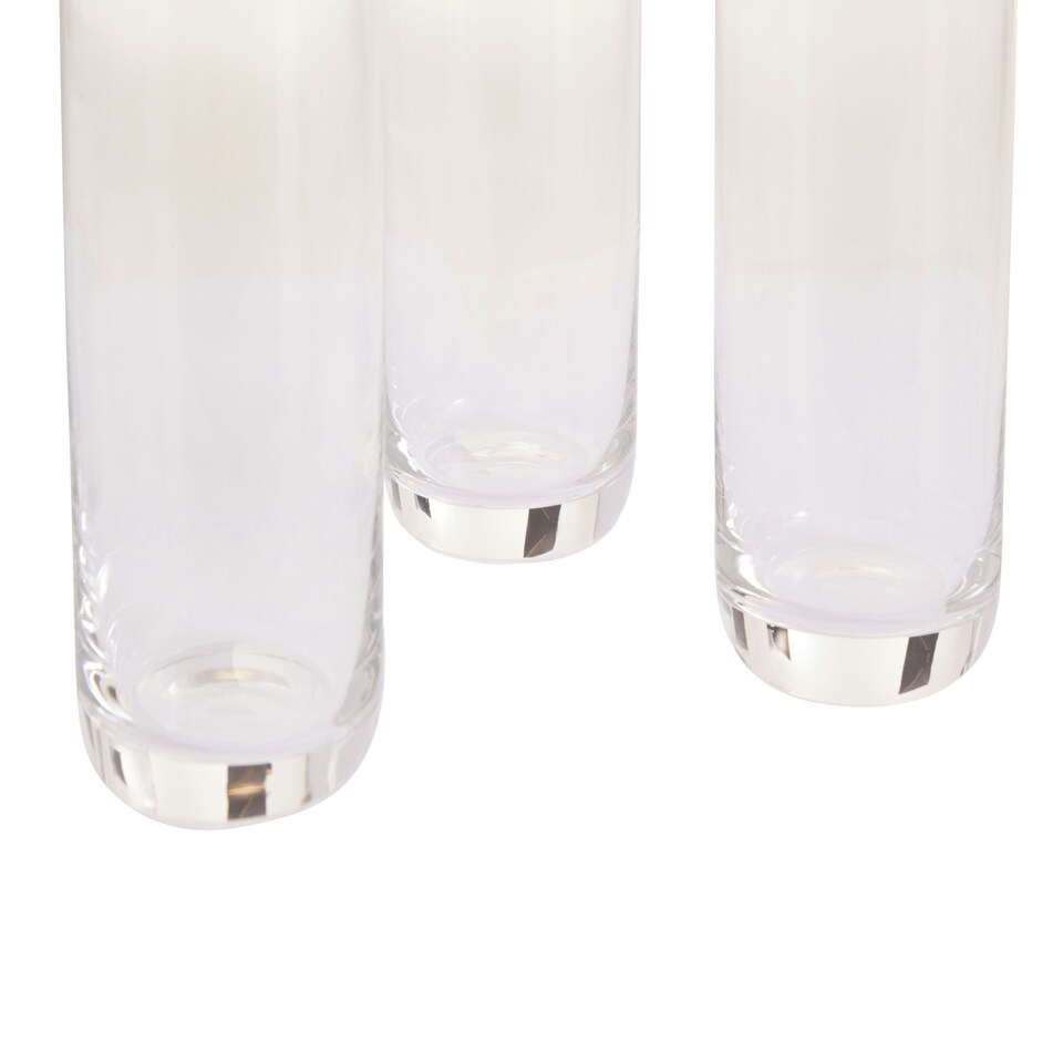 image 1 of Set Of Four Crystalline Hi Ball Glasses