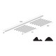 image 2 of Cheshire Mouldings WPKT1 Dado Wall Panelling Kit (H) 2000mm (W) 45mm (T) 9mm