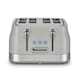 image 1 of Swan Retro Revive Grey 4 Slice Toaster