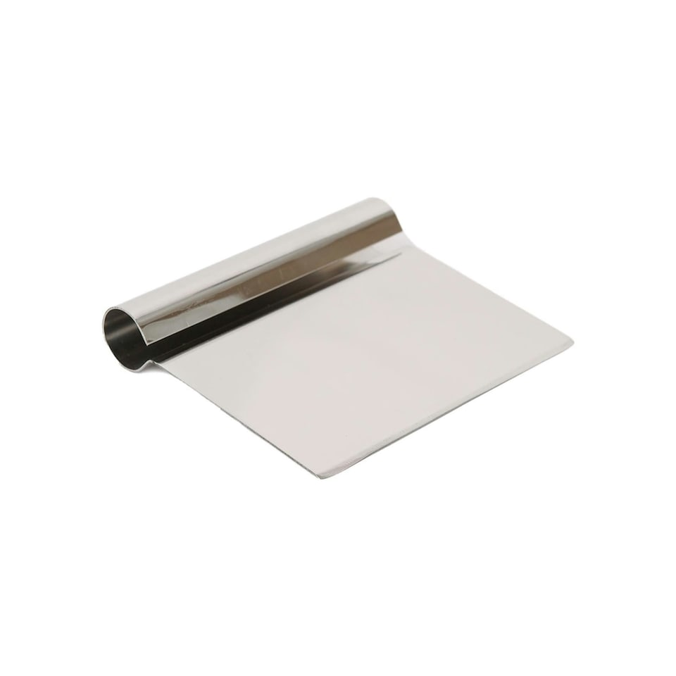 image 1 of Argon Tableware Stainless Steel Dough Scraper - 13.5cm