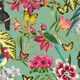image 2 of Envy Paradiso Multi Wallpaper Green | Pink