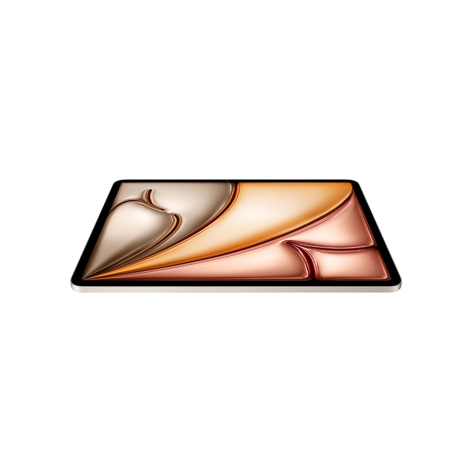 image 1 of Apple iPad Air 7th Gen 11-Inch 128 GB M3 Chip OS 18 Liquid Retina Wi-Fi Tablet - Starlight