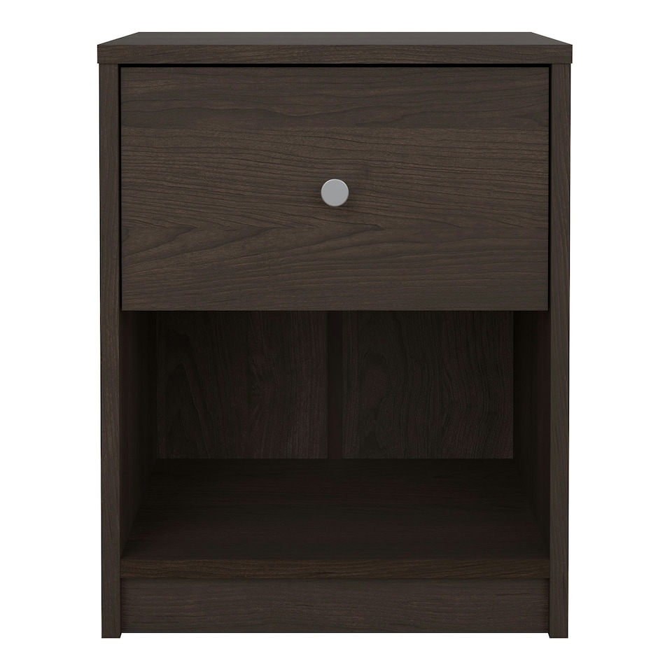 image 1 of May Bedside 1 Drawer in Coffee