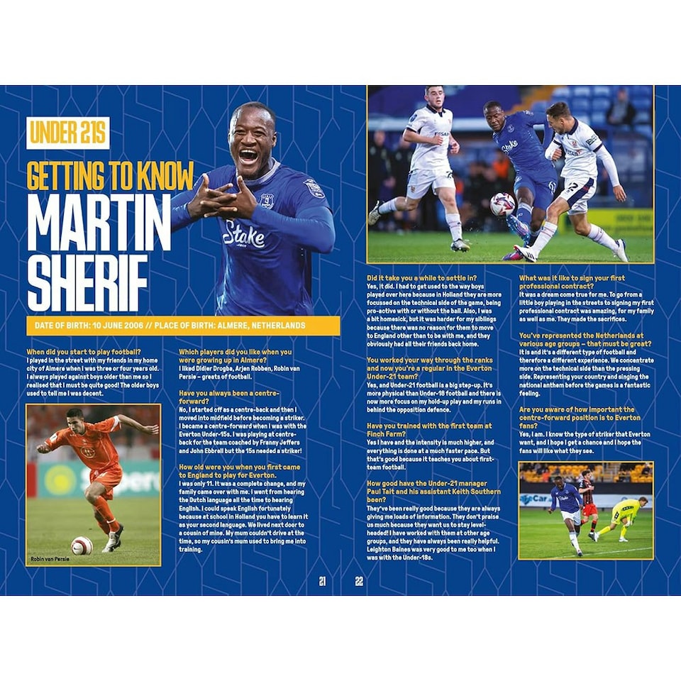 image 1 of Everton FC 2025 Annual - Blue - One Size