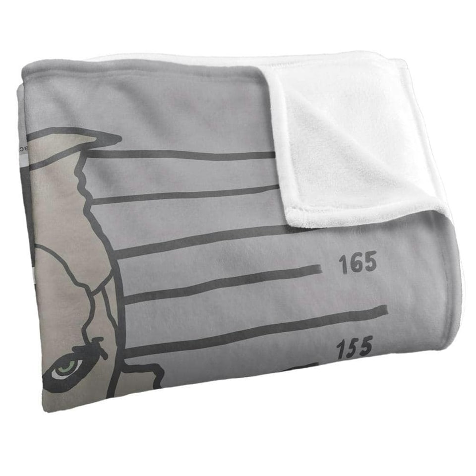 image 1 of Batman Line Up Scarecrow Blanket - Multicoloured - One Size