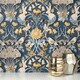 image 3 of Fine Decor Woodland Wallpaper - Navy - 10m x 53cm